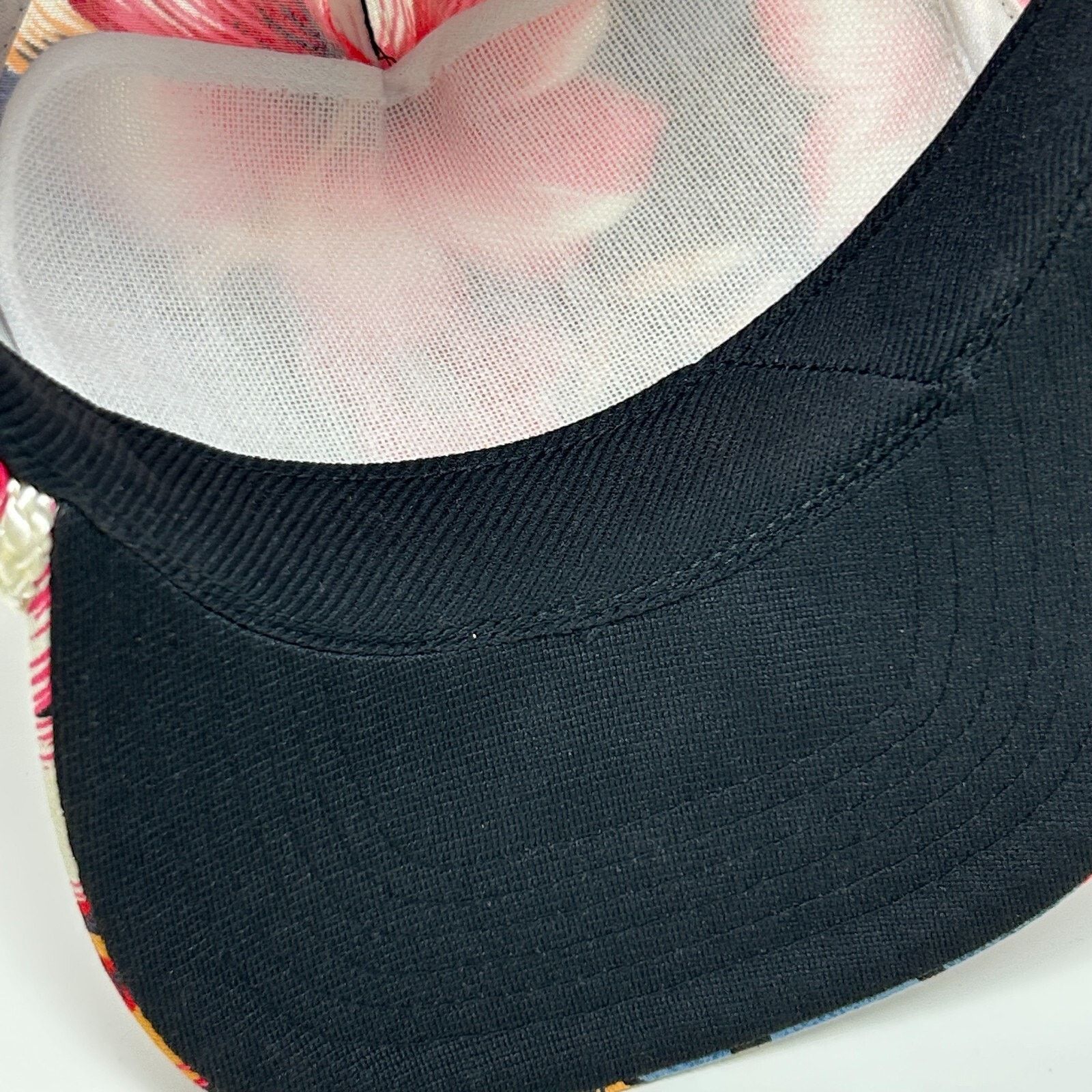 Vintage Vintage 80s Raychem Floral Hat Baseball Cap Hawaiian Black Size ONE SIZE - 5 Thumbnail