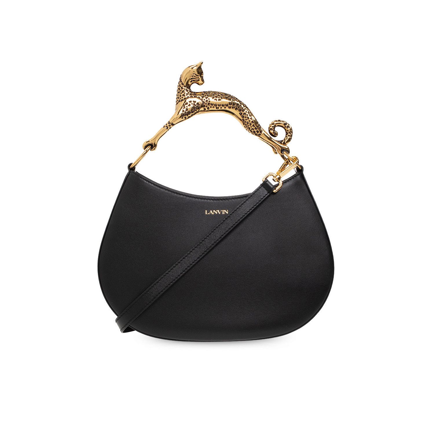Lanvin LANVIN Cat Black Top handle Bag New Size ONE SIZE - 1 Thumbnail