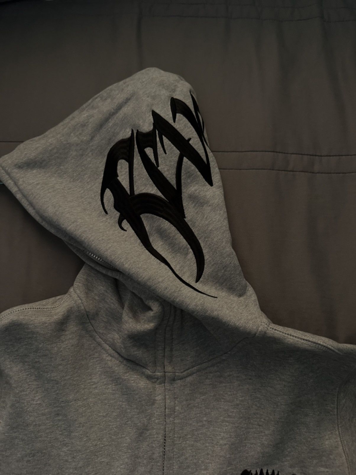 Revenge Revenge Grey Embroidered Full Zip Size US S / EU 44-46 / 1 - 3 Thumbnail
