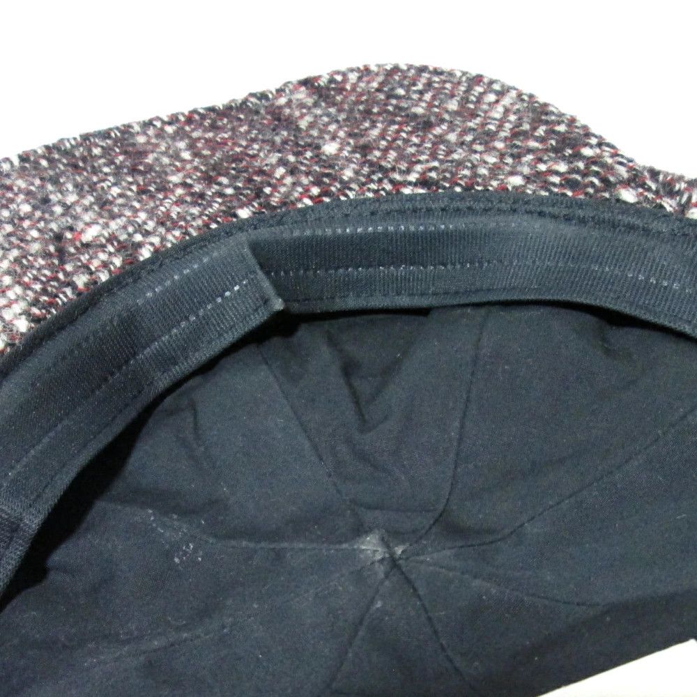 Yohji Yamamoto Yohji Yamamoto Pour Homme Tweed Wool Casquette Size ONE SIZE - 5 Thumbnail