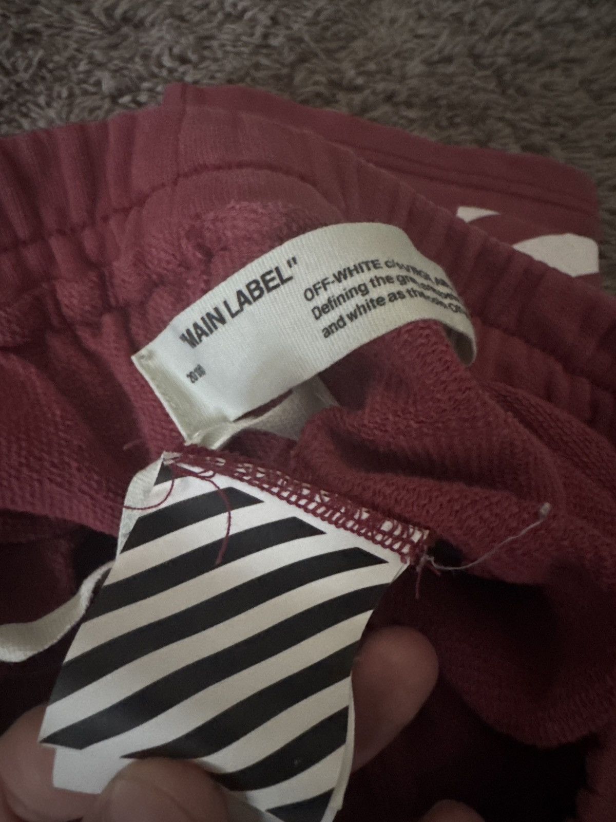 Off-White × Virgil Abloh MAIN LABEL 2013 RARE OFF-WHITE C/O VIRGIL ABLOH Size US 30 / EU 46 - 9 Thumbnail