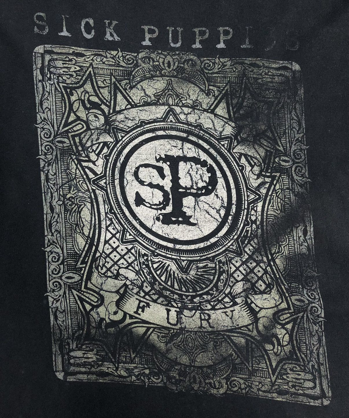 Band Tees Rock Band Sick Puppies 2017 Fury Live/Unleased Tour Shirt Size US M / EU 48-50 / 2 - 3 Thumbnail