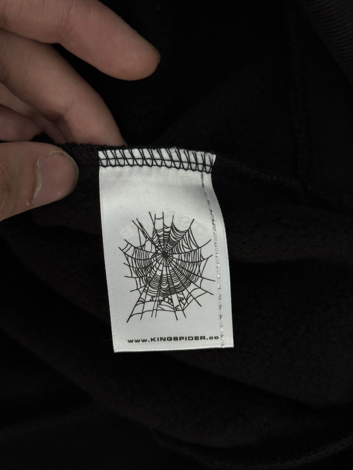 Sp5der Sp5der Worldwide Phantom Black Zip Hoodie Size XL (NEW) Size US XL / EU 56 / 4 - 7 Thumbnail