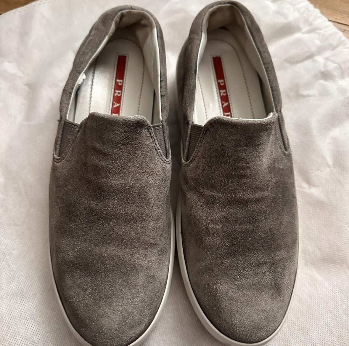 Prada Prada sport suede shoes Size US 7 / IT 37 - 1 Thumbnail