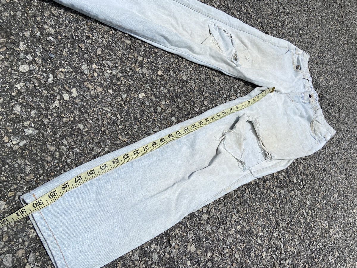 Marithe + Francois Girbaud × Vintage Distressed Marithe Francois Girboud Denim Size US 30 / EU 46 - 13 Thumbnail