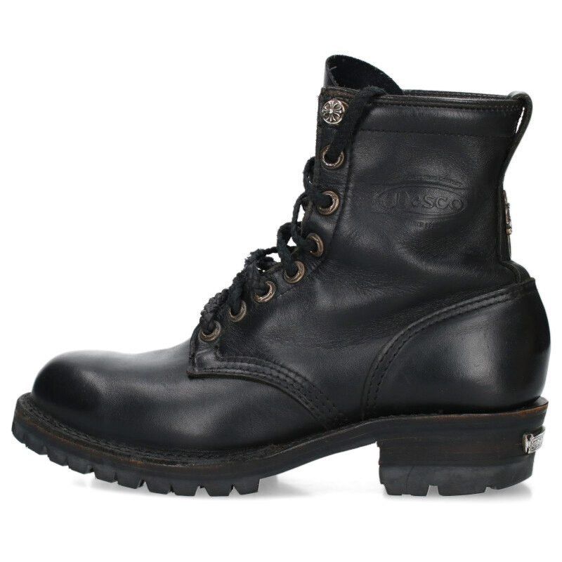 CHROME HEARTS✖️VibramブーツBLACK Men's Chrome Hearts Boots | Grailed