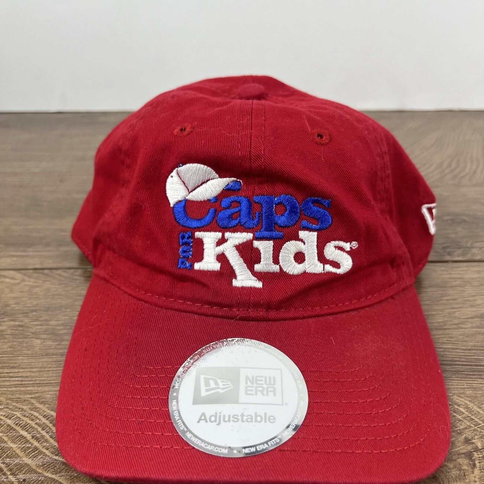 New Era Caps for Kids Hat New Era Adjustable Hat Red Hat Adjustable Size ONE SIZE - 7 Thumbnail
