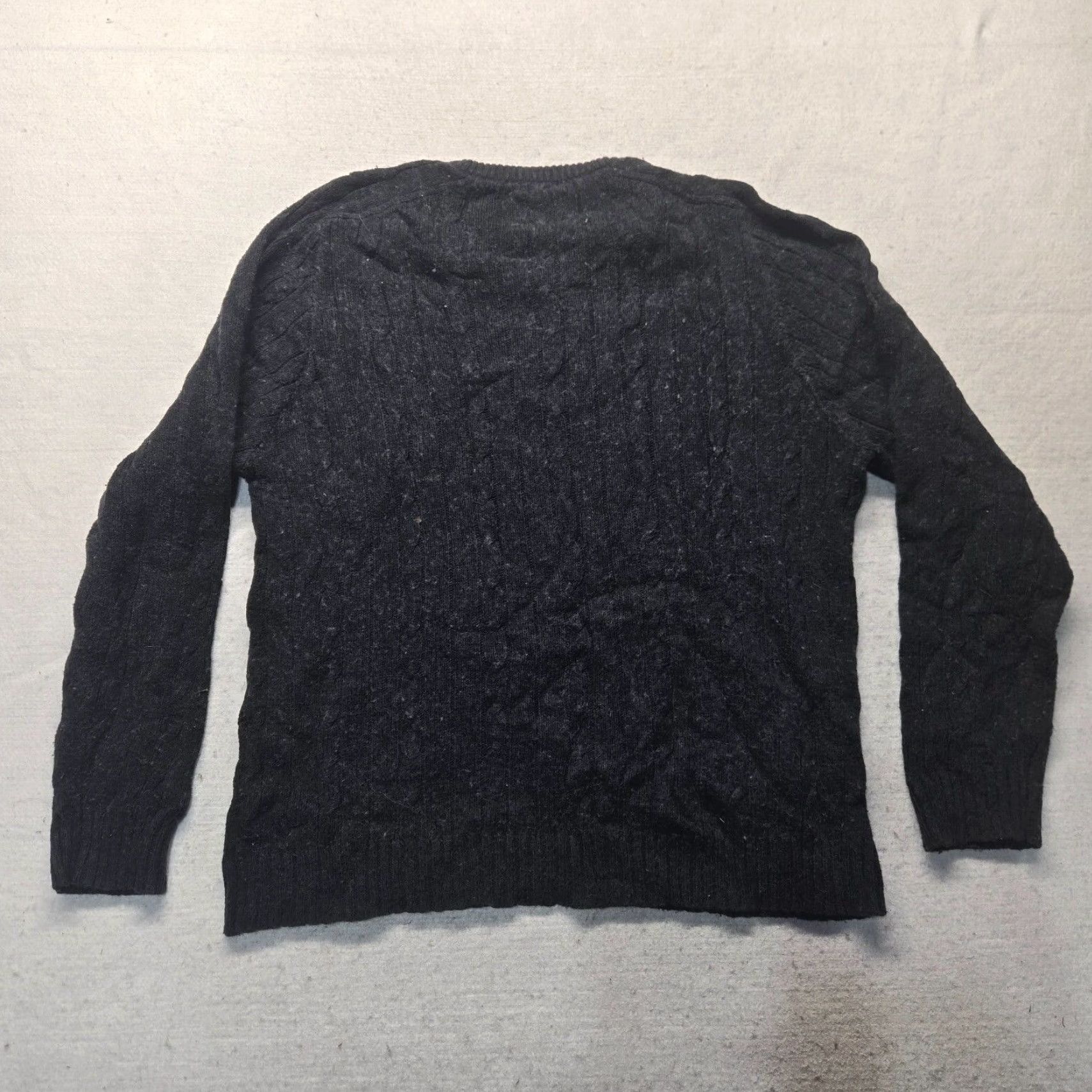 American Eagle Outfitters VINTAGE American Eagle Men's Sweater Long Sleeve Crew Neck Pullover All Seasons Black XLT Tall Size US XL / EU 56 / 4 - 8 Thumbnail