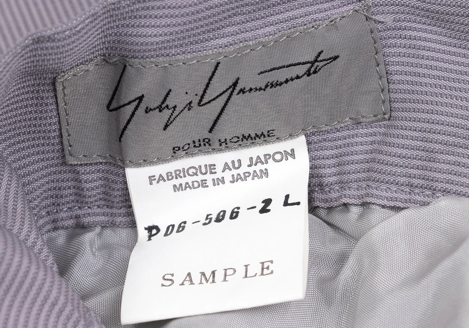 Yohji Yamamoto Yohji Yamamoto Striped Wide Pants Lavender Size US 36 / EU 52 - 15 Thumbnail