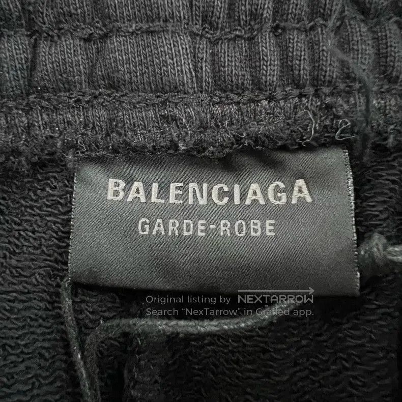 Balenciaga Balenciaga Black Wide-Leg Pants XS. Size US 26 / EU 42 - 3 Thumbnail