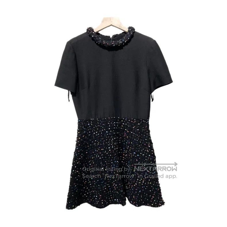 Valentino Valentino A small fragrant wind coarse flower woven dress Size XS / US 0-2 / IT 36-38 - 1 Thumbnail