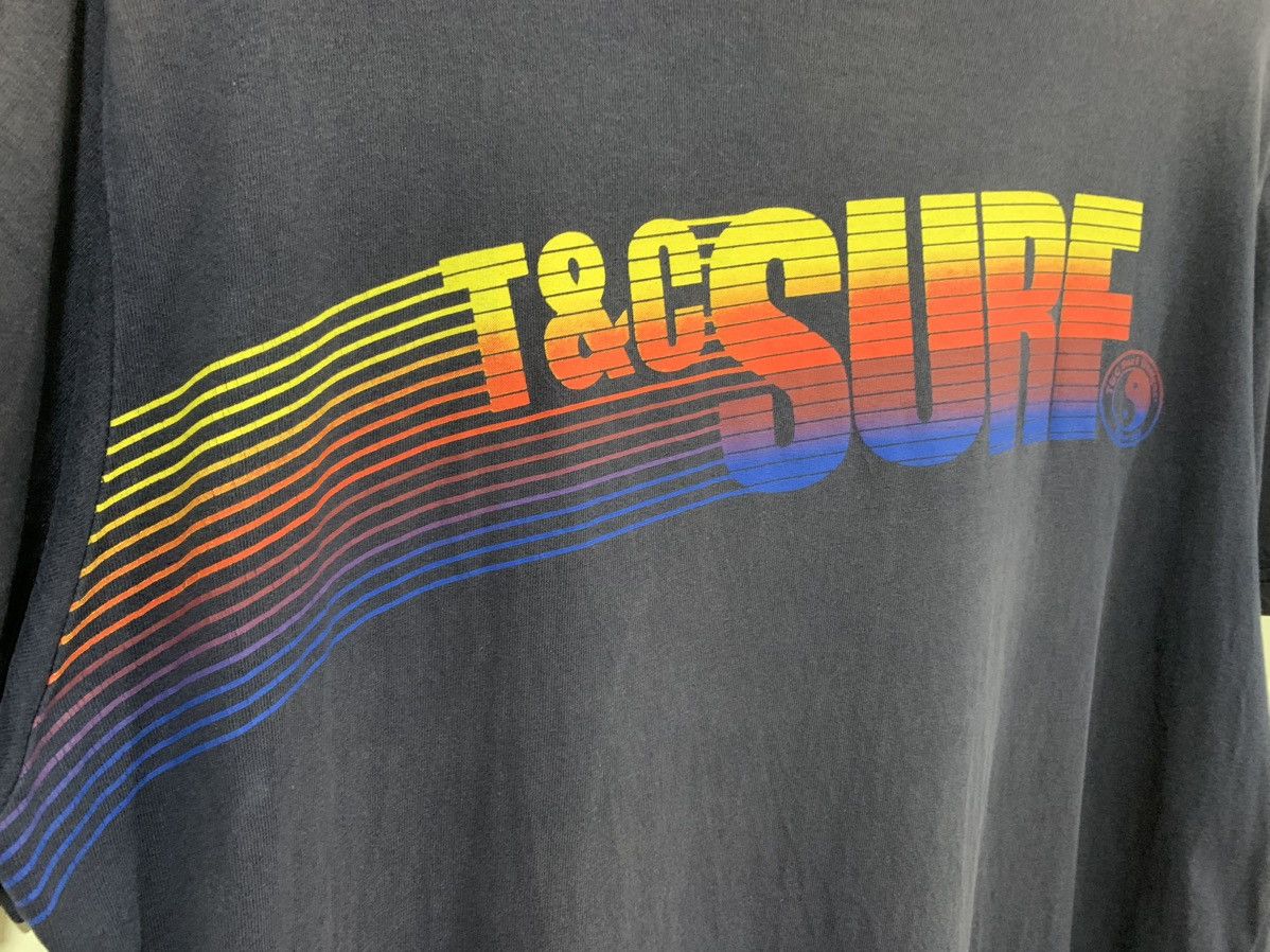 Vintage T&C Surfing Promo T-Shirt Size US XL / EU 56 / 4 - 4 Thumbnail