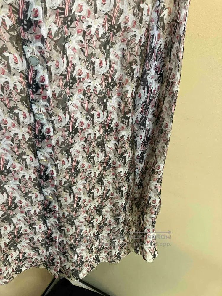 Chanel Chanel 23a pink printed silk shirt Size XS / US 0-2 / IT 36-38 - 5 Thumbnail