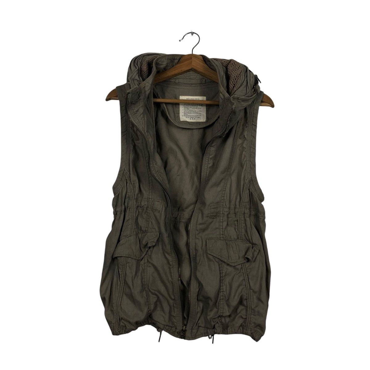 Japanese Brand 🔥VINTAGE BIKER VEST JACKET BONDAGE PARACHUTE DESIGN GOA Size US S / EU 44-46 / 1 - 11 Thumbnail
