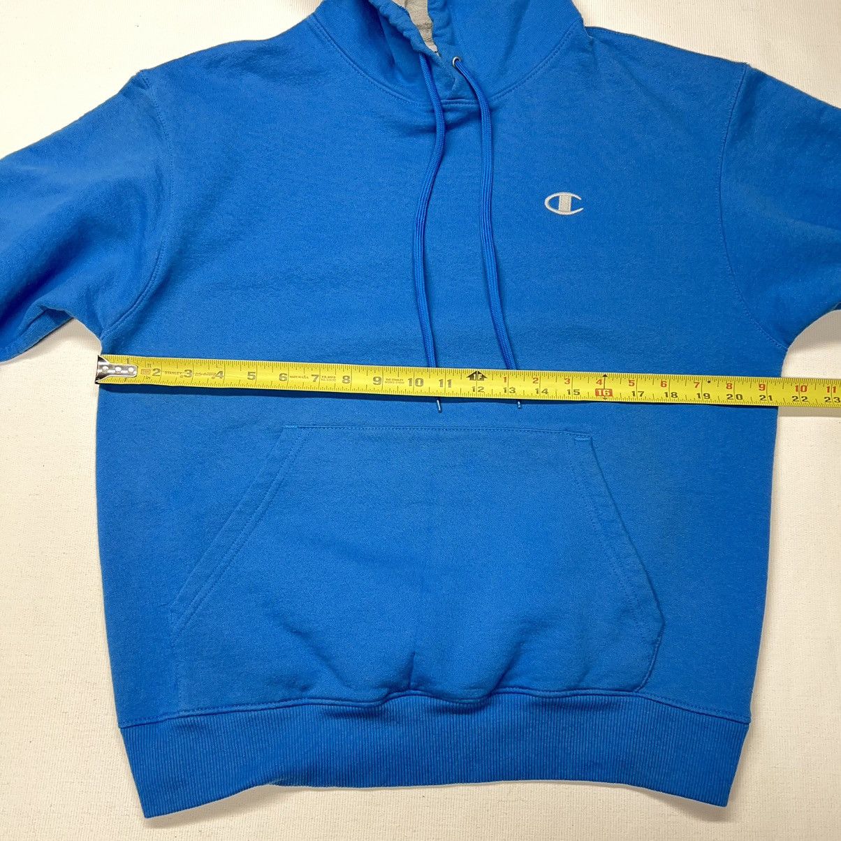 Champion Champion Eco Hoodie Blue Sweatshirt Pullover Sweater Logo Size US M / EU 48-50 / 2 - 20 Thumbnail