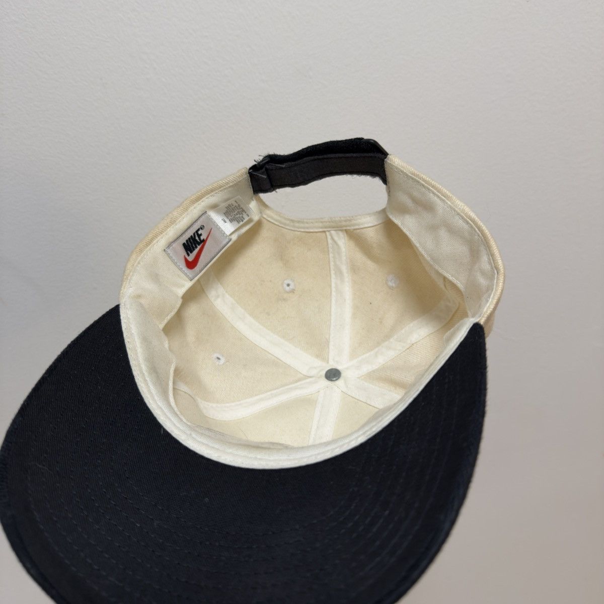 Nike × Vintage Vintage 90s Nike Swoosh Hat Size ONE SIZE - 2 Thumbnail