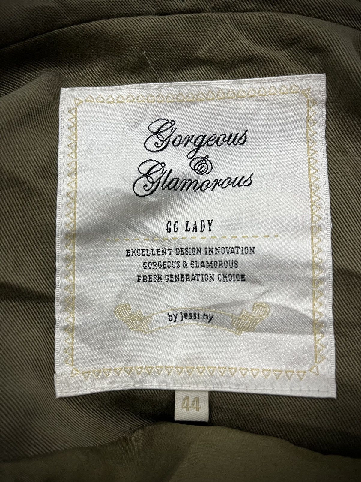 Japanese Brand Archive Gorgeous & Glamorous Jessi Asymmetric Parka Jacket Size US M / EU 48-50 / 2 - 9 Thumbnail