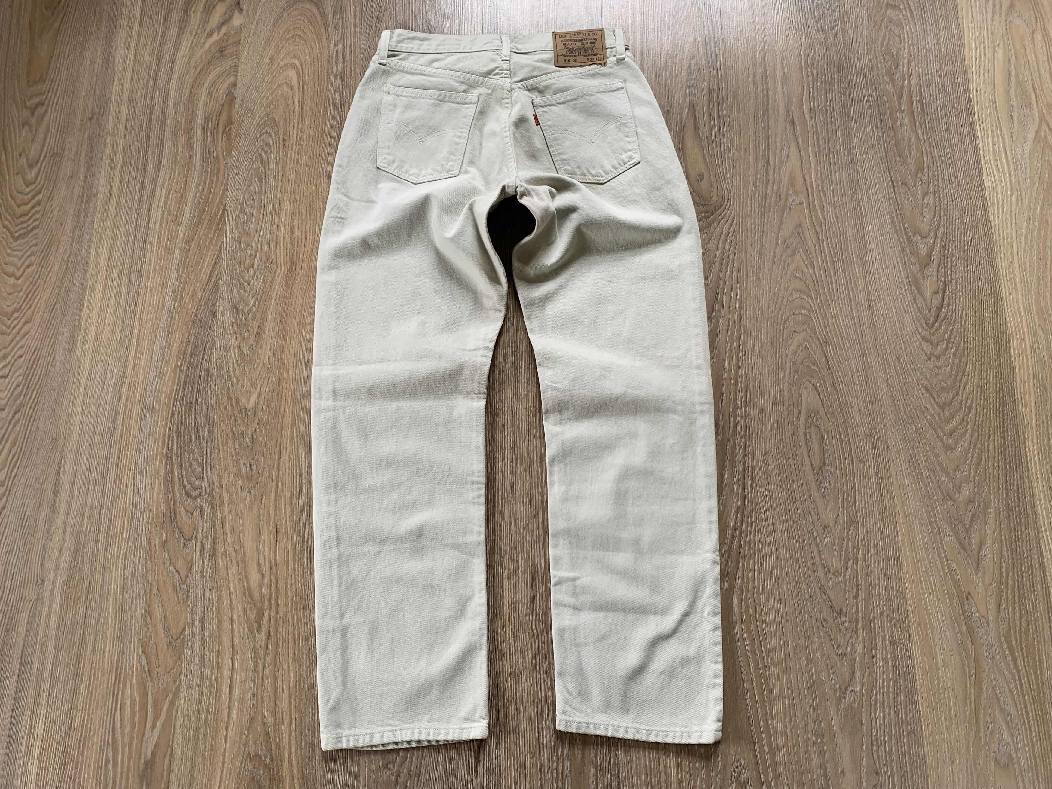 Levi's × Vintage Levis 618 Vintage Beige Jeans Size US 32 / EU 48 - 7 Thumbnail
