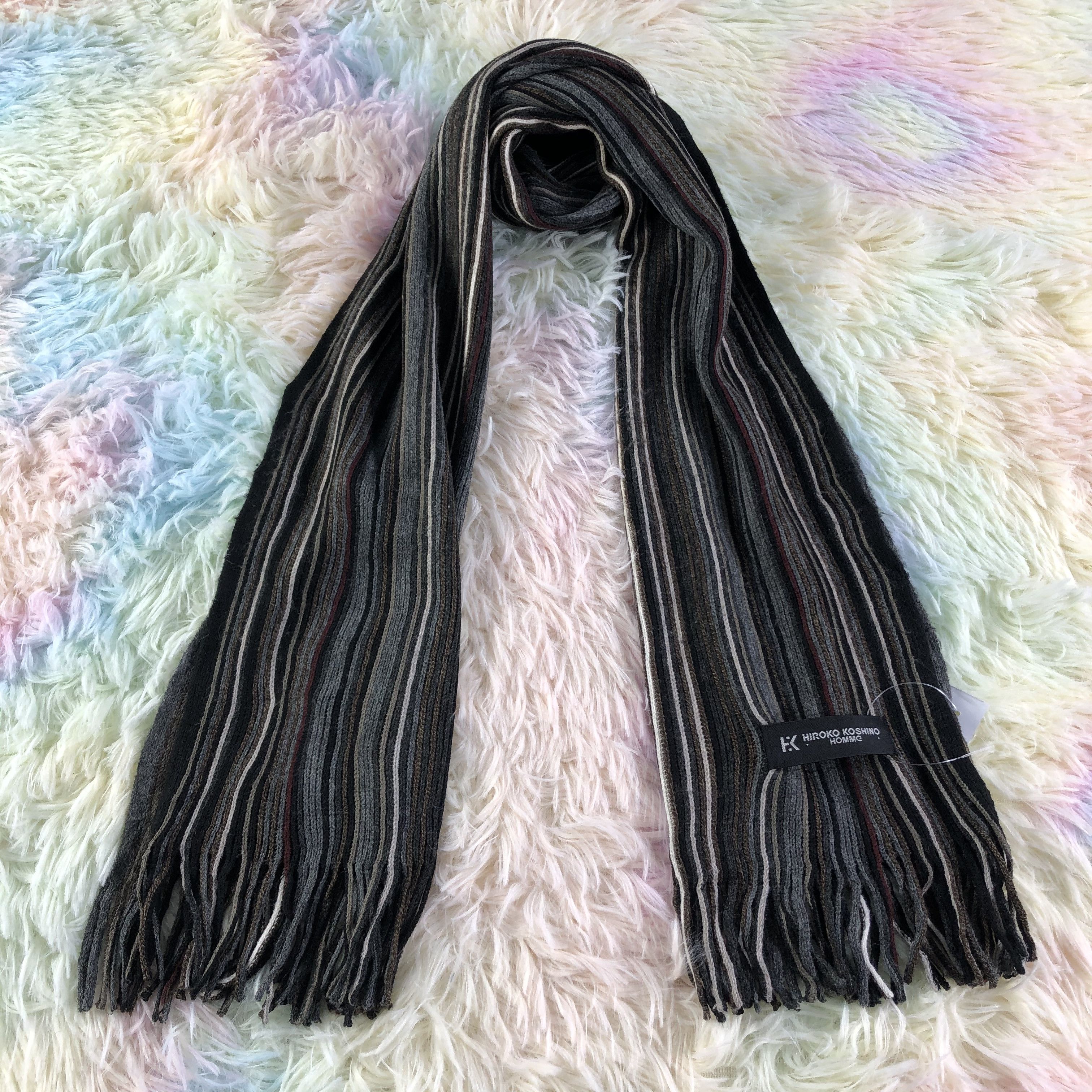 Hiroko Koshino Homme Hiroko Koshino Homme Scarf / Muffler / Neckwear - KM472 Size ONE SIZE - 1 Thumbnail