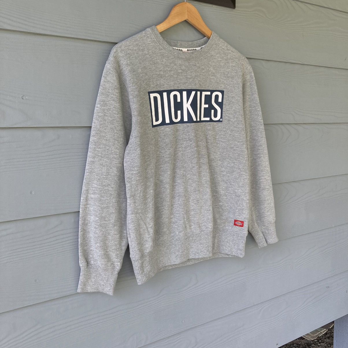 Dickies × Vintage 90s Dickies Grey Sweatshirt Size US M / EU 48-50 / 2 - 2 Thumbnail