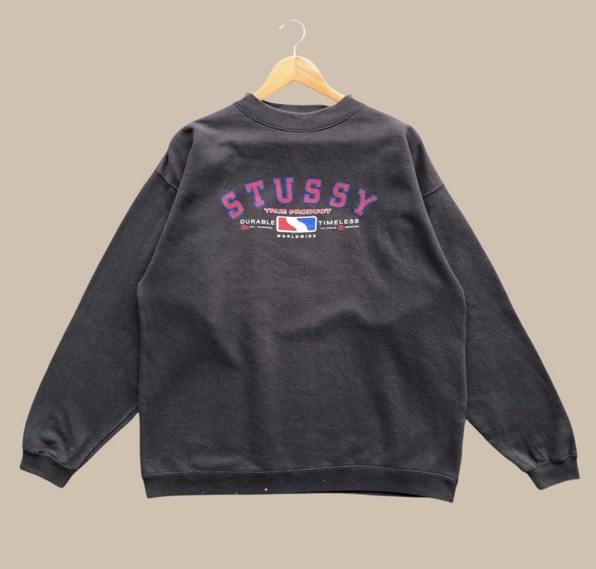 Vintage Stussy Worldwide Sweatshirt