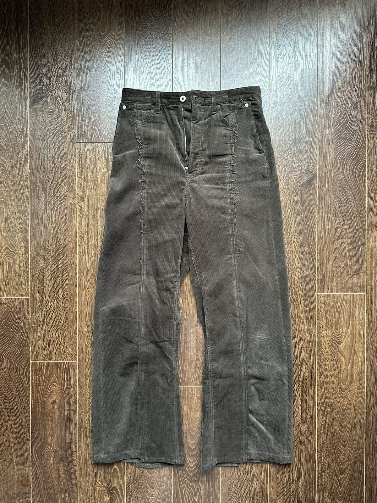 Vuja De Liam Corduroy Jeans Size US 33 - 1 Thumbnail