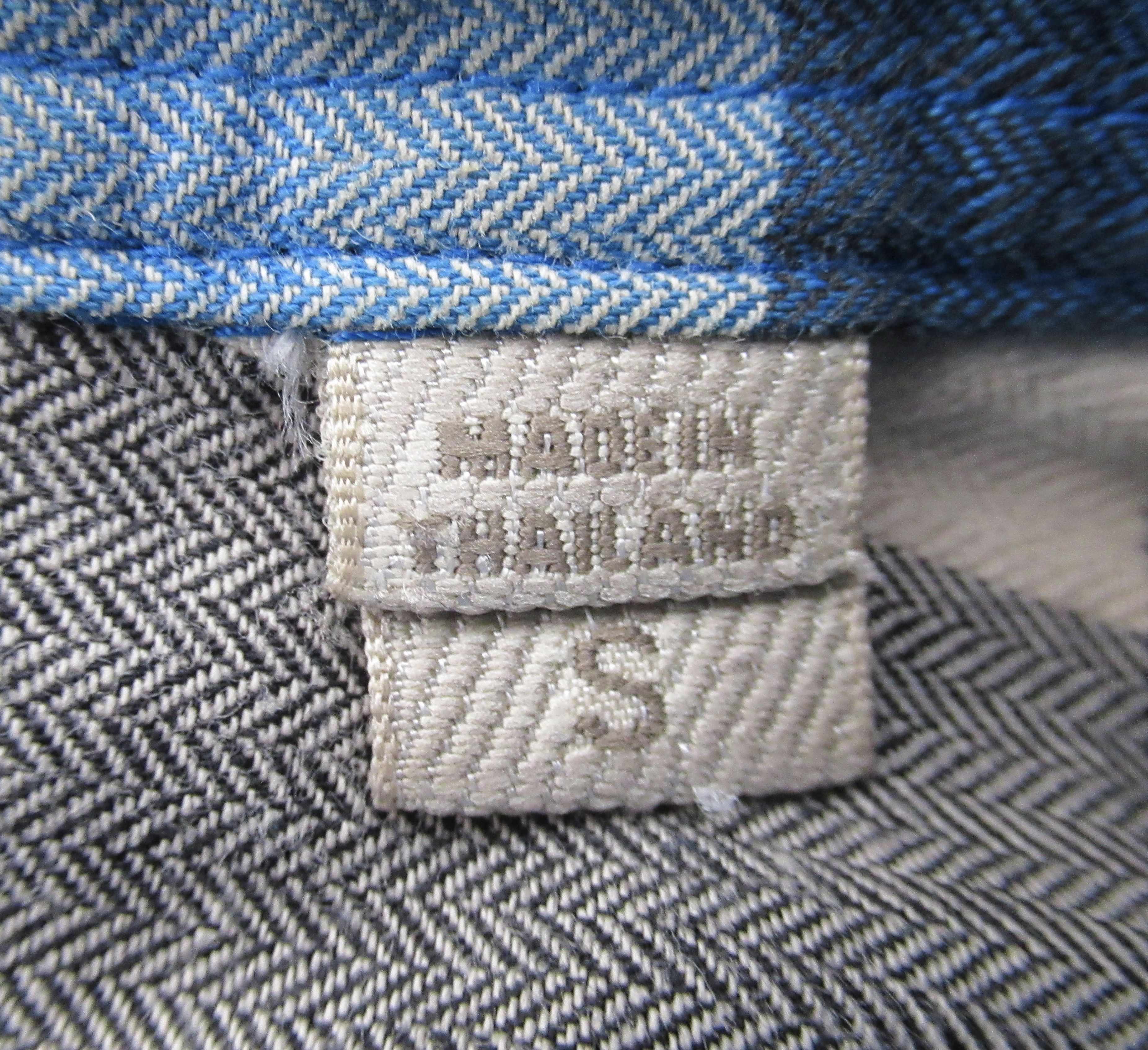 Burberry Burberry Brit Check Cotton Button Down Shirt Nickel Blue S Size US S / EU 44-46 / 1 - 9 Thumbnail