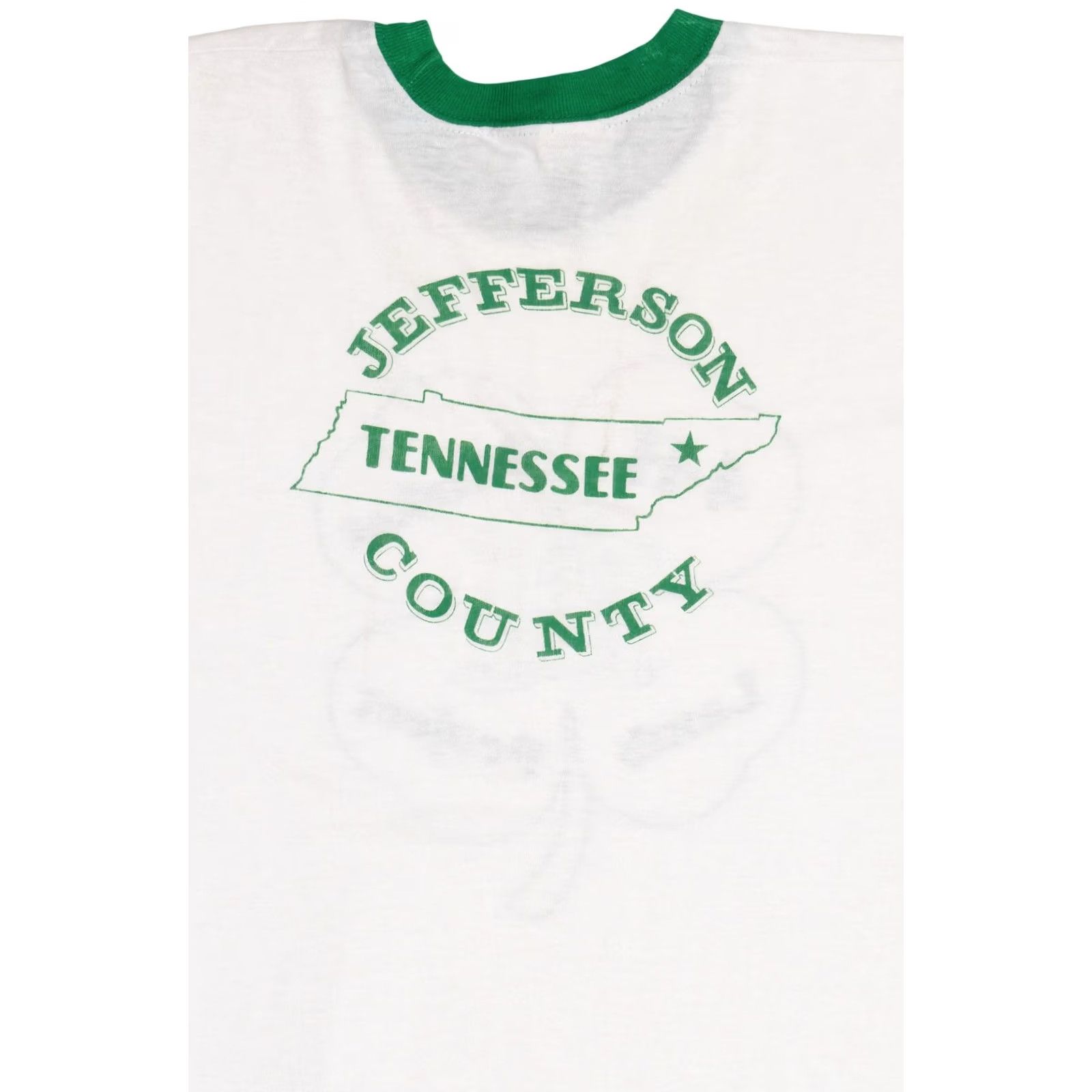 Market VINTAGE 4-H Market Lamb Project Tennessee Ringer T-Shirt Large White 1980s Adult Size US L / EU 52-54 / 3 - 4 Thumbnail