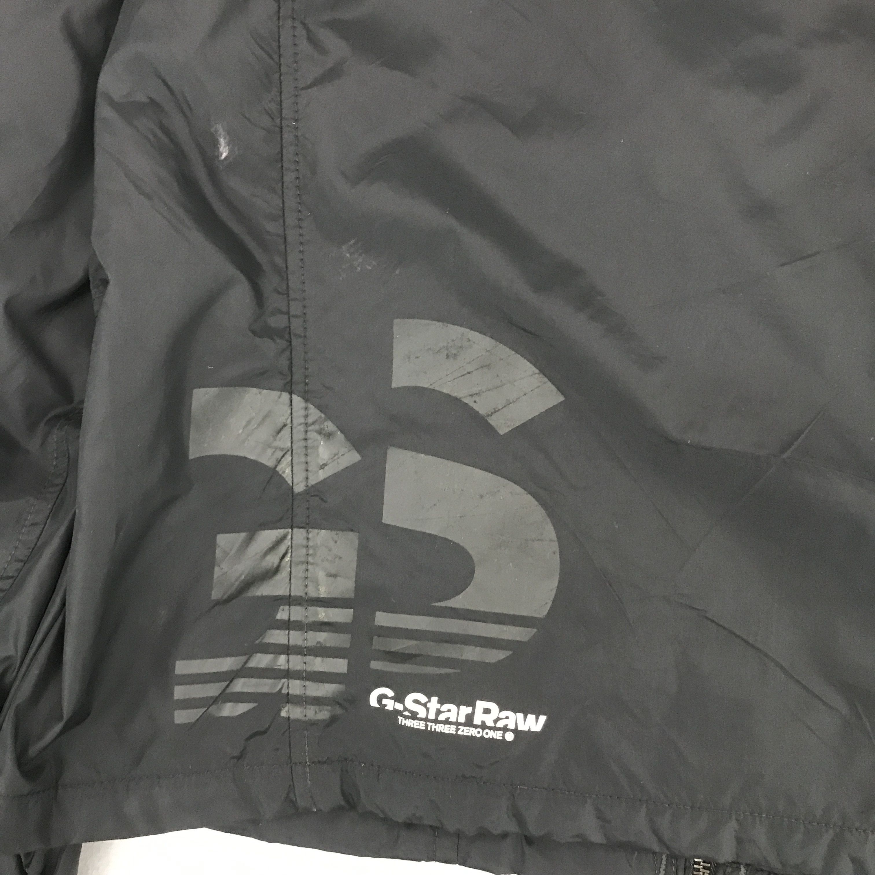 G-Star Vintage G-star raw black jacket windbreaker jacket Size US L / EU 52-54 / 3 - 7 Thumbnail