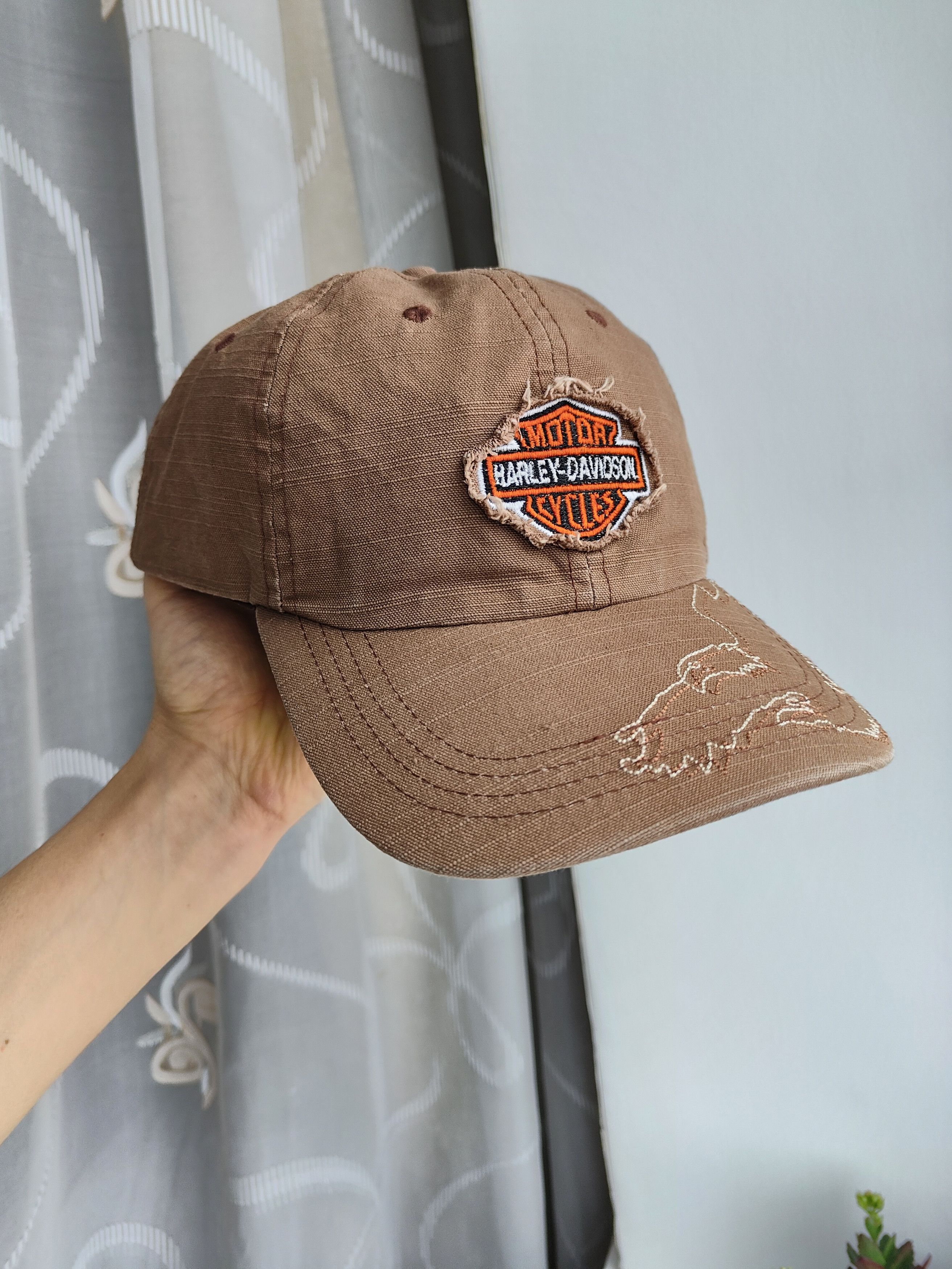 Harley Davidson Vintage Harley Davidson Motorcycles Eagle Cap Size ONE SIZE - 9 Thumbnail