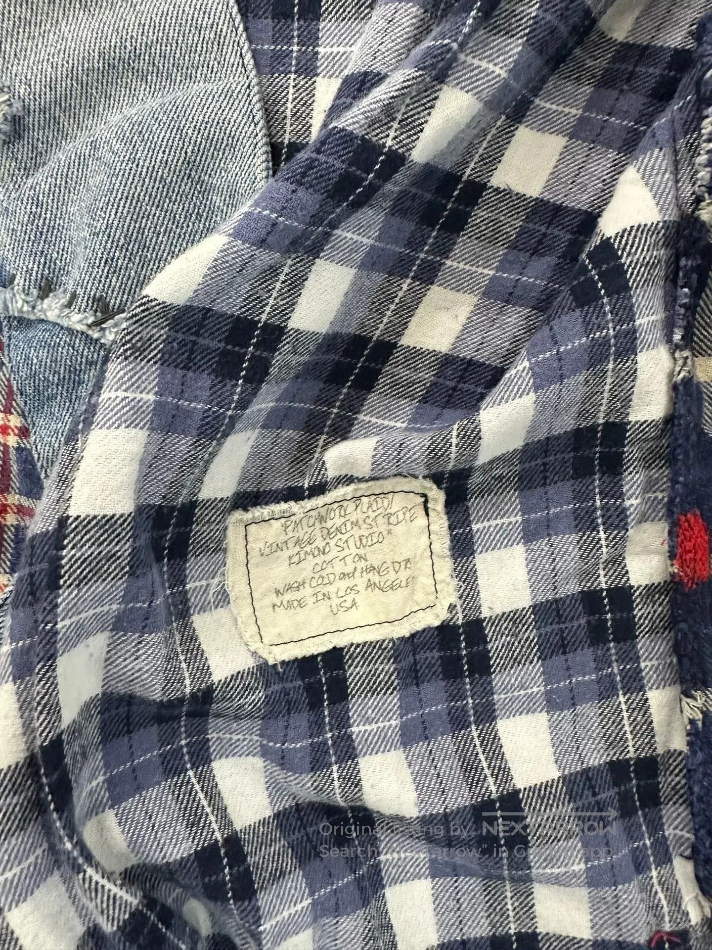 Greg Lauren Greg Lauren Check Shirt Jacket. Size US M / EU 48-50 / 2 - 7 Thumbnail
