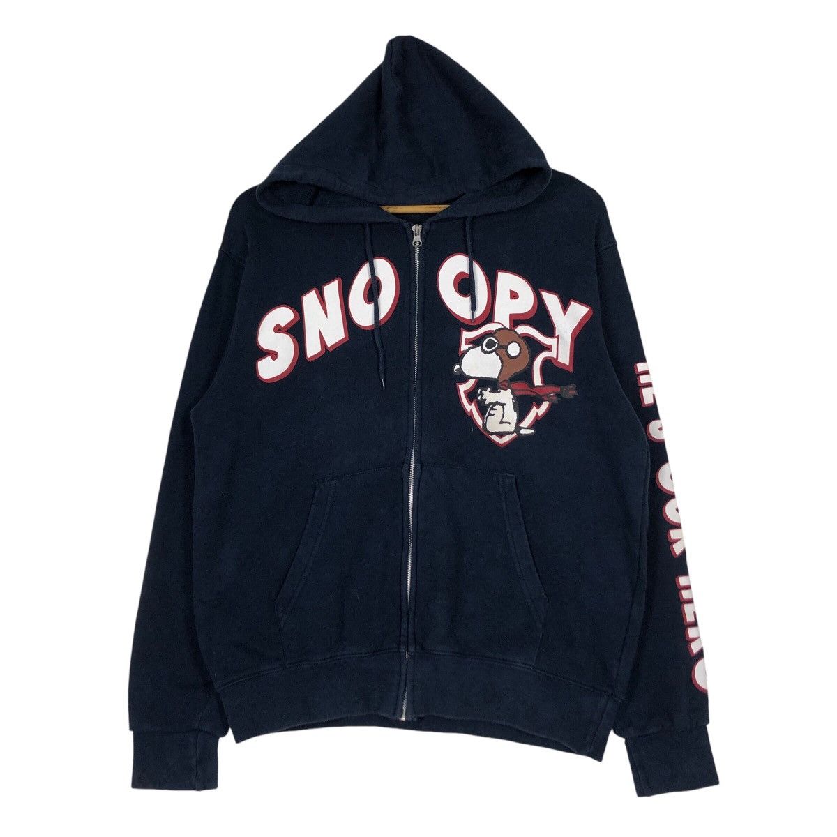 Japanese Brand × Vintage Rare Universal Studio Japan Snoopy Hoodie Sweater #A3 Size US M / EU 48-50 / 2 - 1 Thumbnail