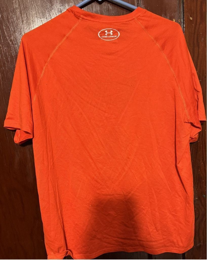 Under Armour Syracuse Orangemen Under Armour Logo Tee Men's L Orange Size US L / EU 52-54 / 3 - 2 Thumbnail