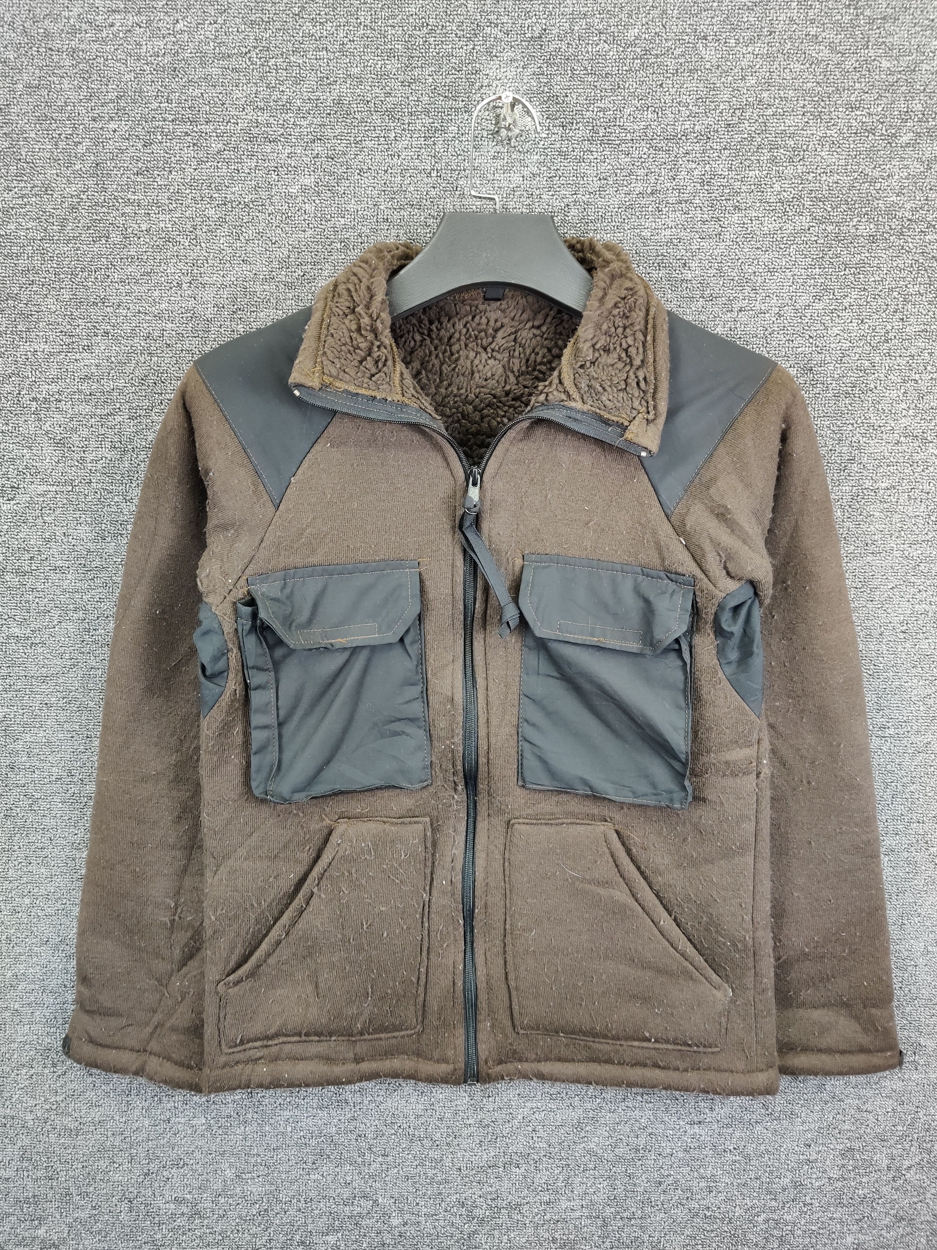 Vintage Vintage Tennier Industries Military Fiber Pile Jacket Size US S / EU 44-46 / 1 - 1 Thumbnail