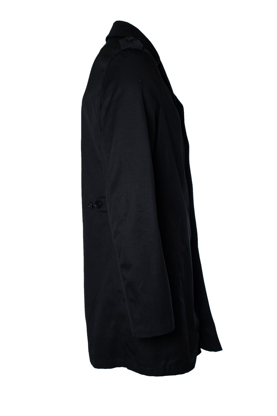 Saint Laurent Paris Saint Laurent, black cotton mix trench coat 2019 Size US L / EU 52-54 / 3 - 4 Thumbnail