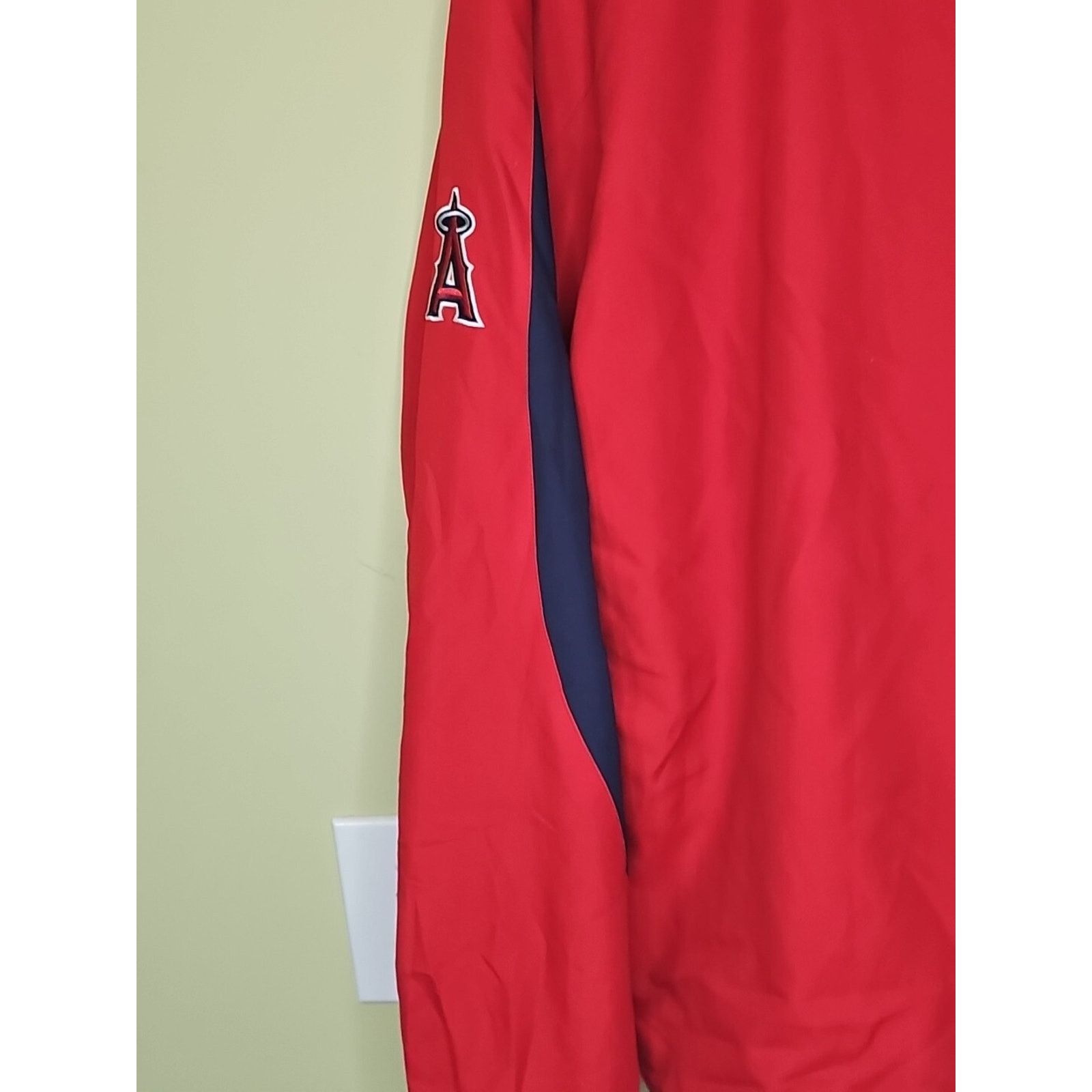 MLB MLB Los Angeles Angels Pullover Jacket Wind Breaker Size L Size US L / EU 52-54 / 3 - 11 Thumbnail