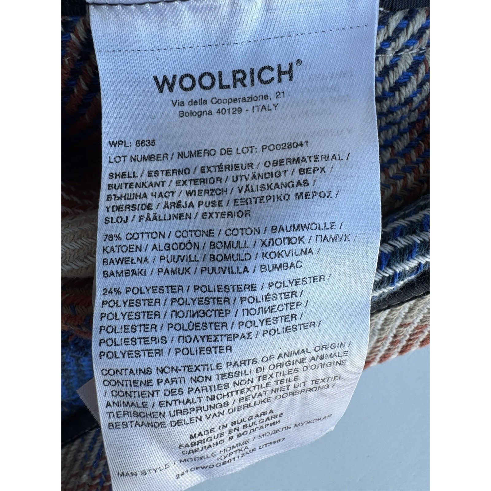 Woolrich Woolen Mills Woolrich Woolen Mills Timber plaid cotton overshirt Size M Size US M / EU 48-50 / 2 - 6 Thumbnail