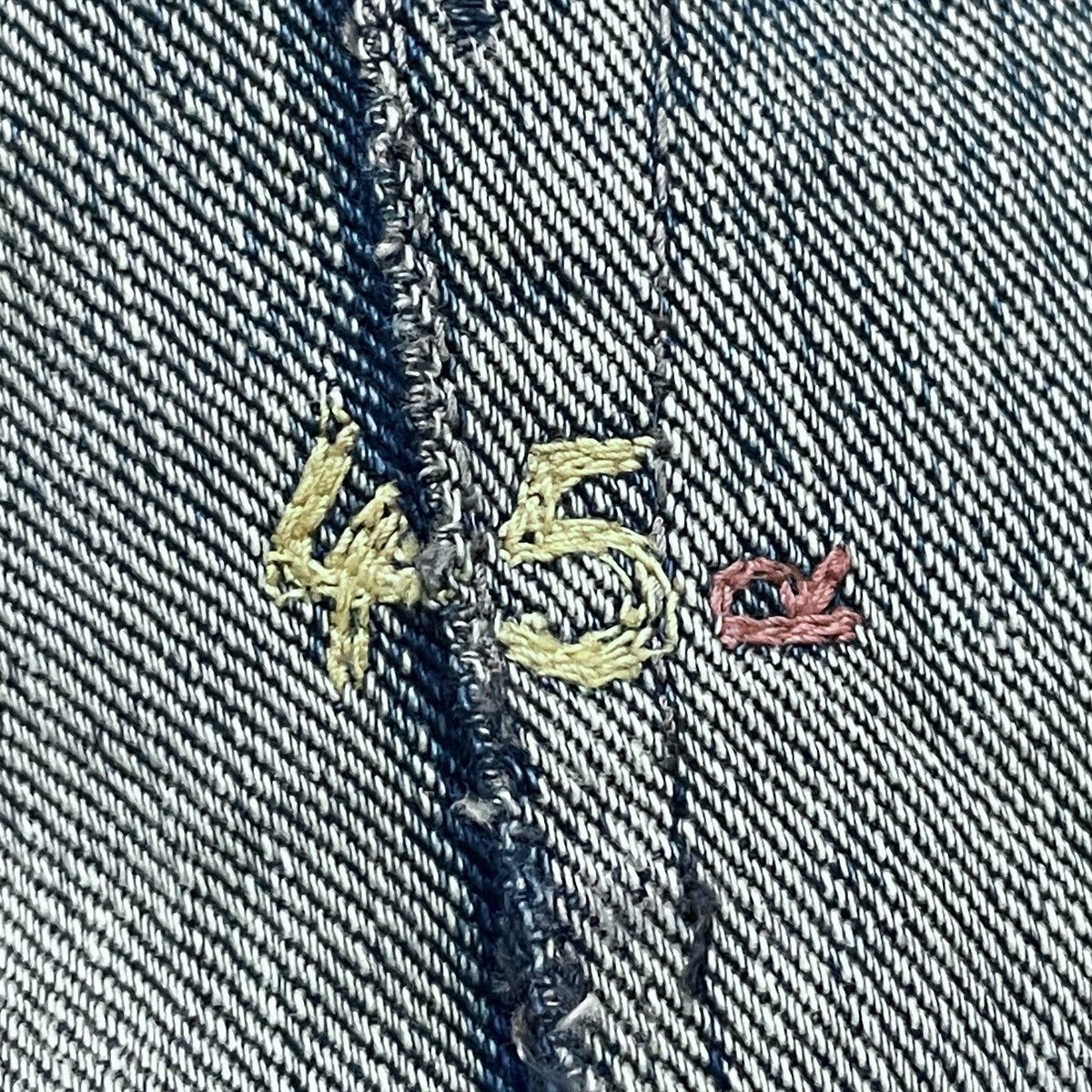 45rpm Rare Design Vintage Brand 45rpm Baggy Jeans 1990s Size US 26 / EU 42 - 10 Thumbnail