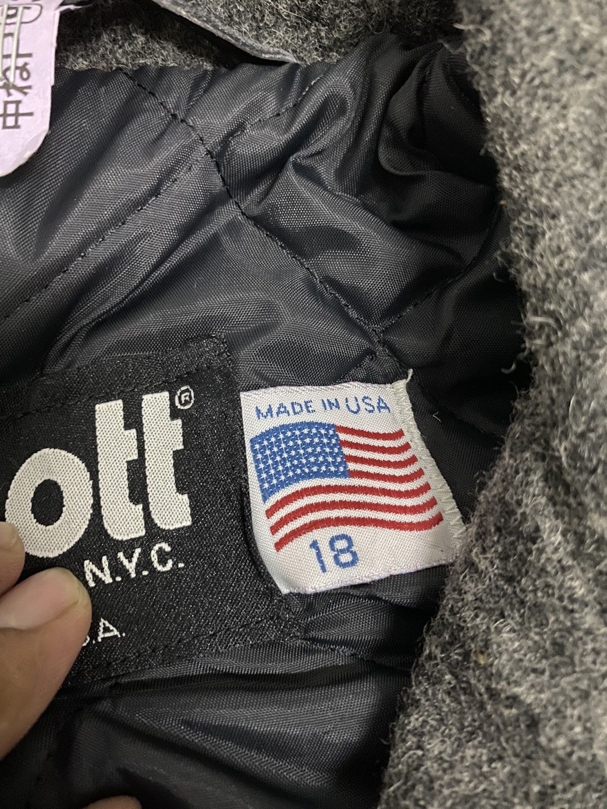 Schott × Vintage Vintage Schott Wool Jacket made in usa Size US M / EU 48-50 / 2 - 5 Thumbnail