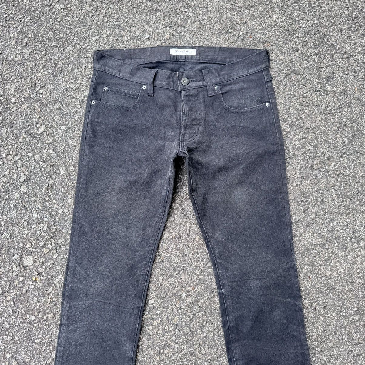 DISCOVERED Discovered Black Denim Skinny Jeans Honeycomb Size US 30 / EU 46 - 3 Thumbnail