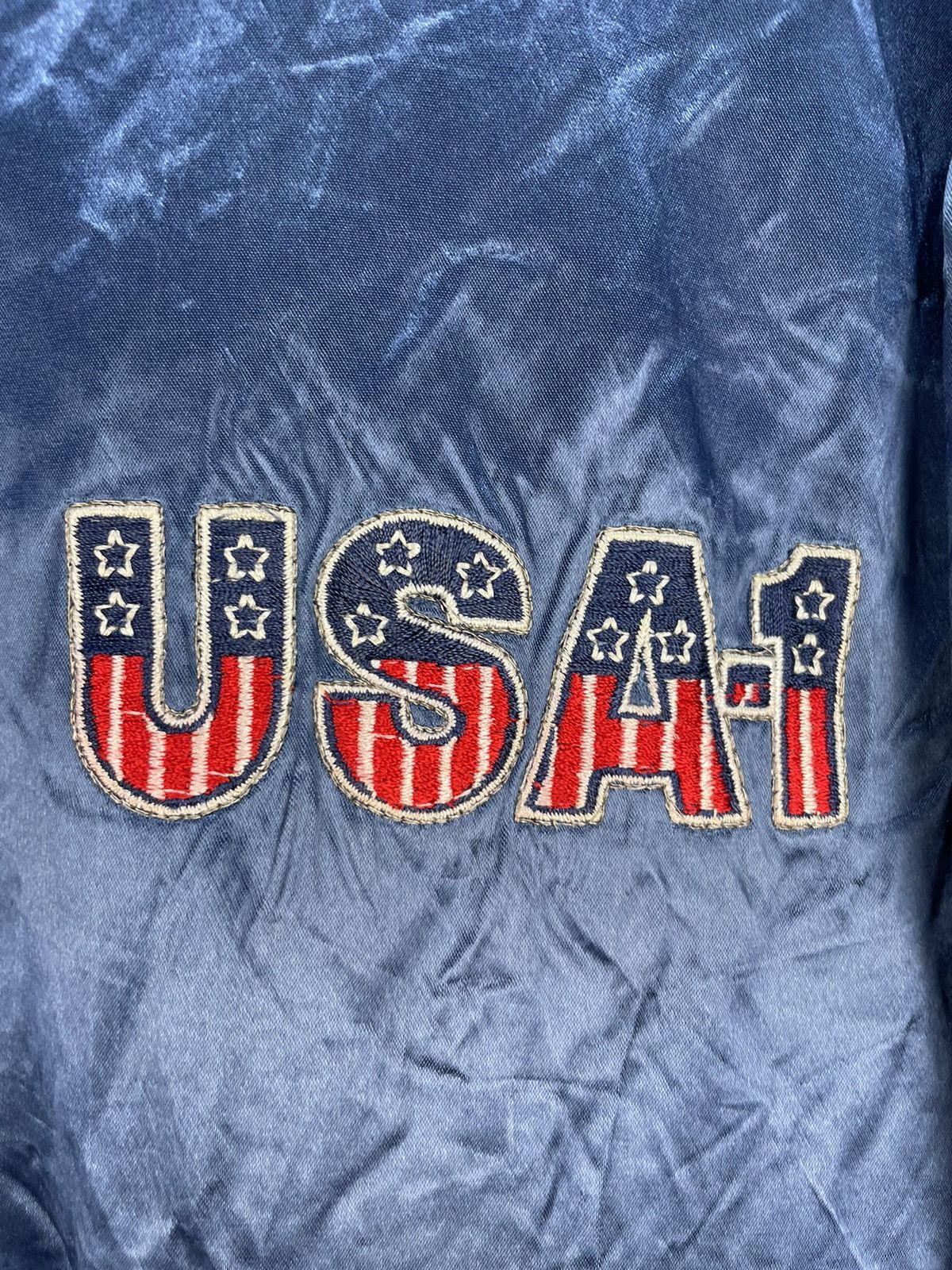 Vintage Vintage 80s USA-1 Competition bomber jacket Size US L / EU 52-54 / 3 - 8 Thumbnail