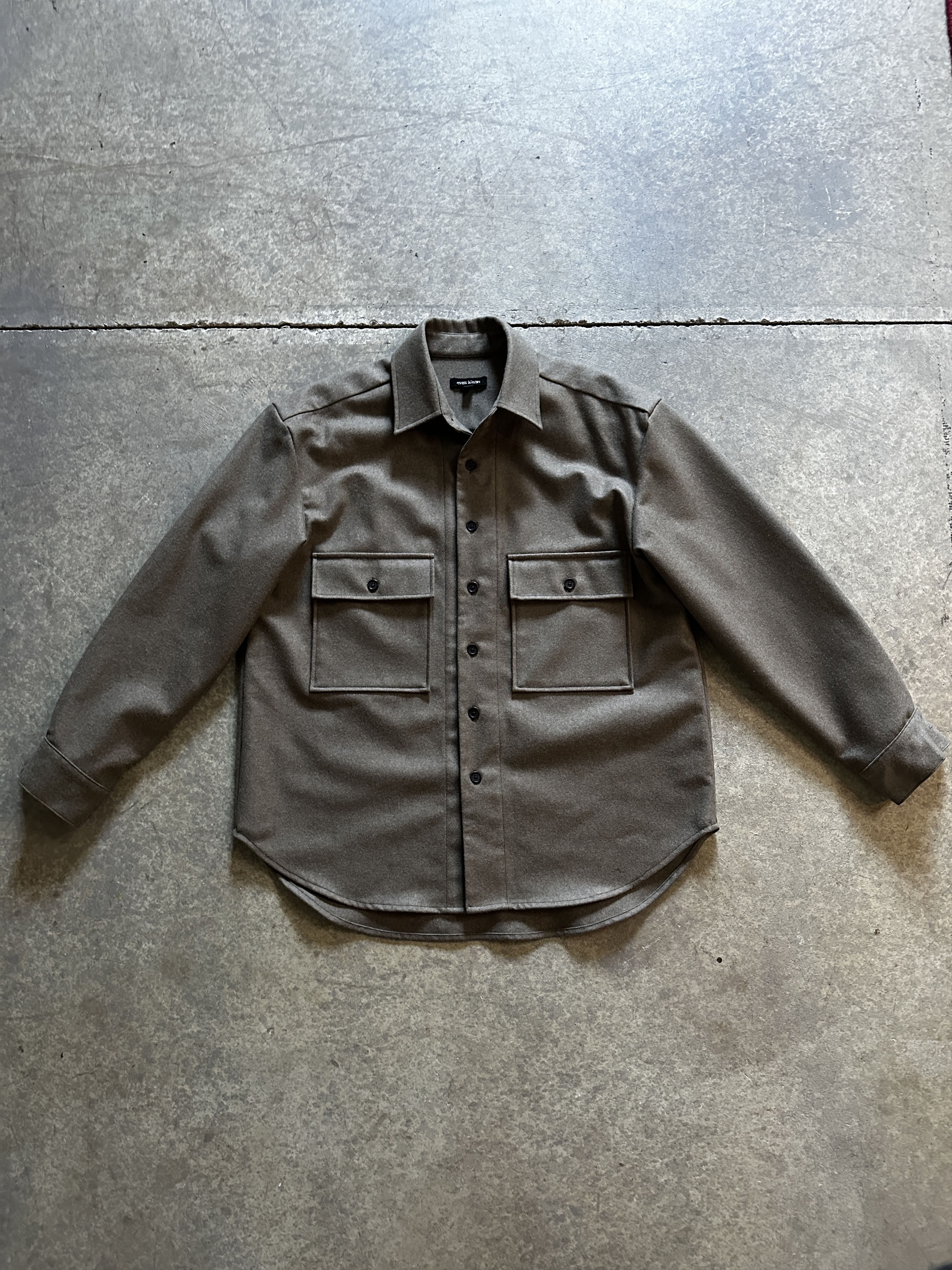 Evan Kinori Big Shirt - Wool Size US M / EU 48-50 / 2 - 1 Thumbnail