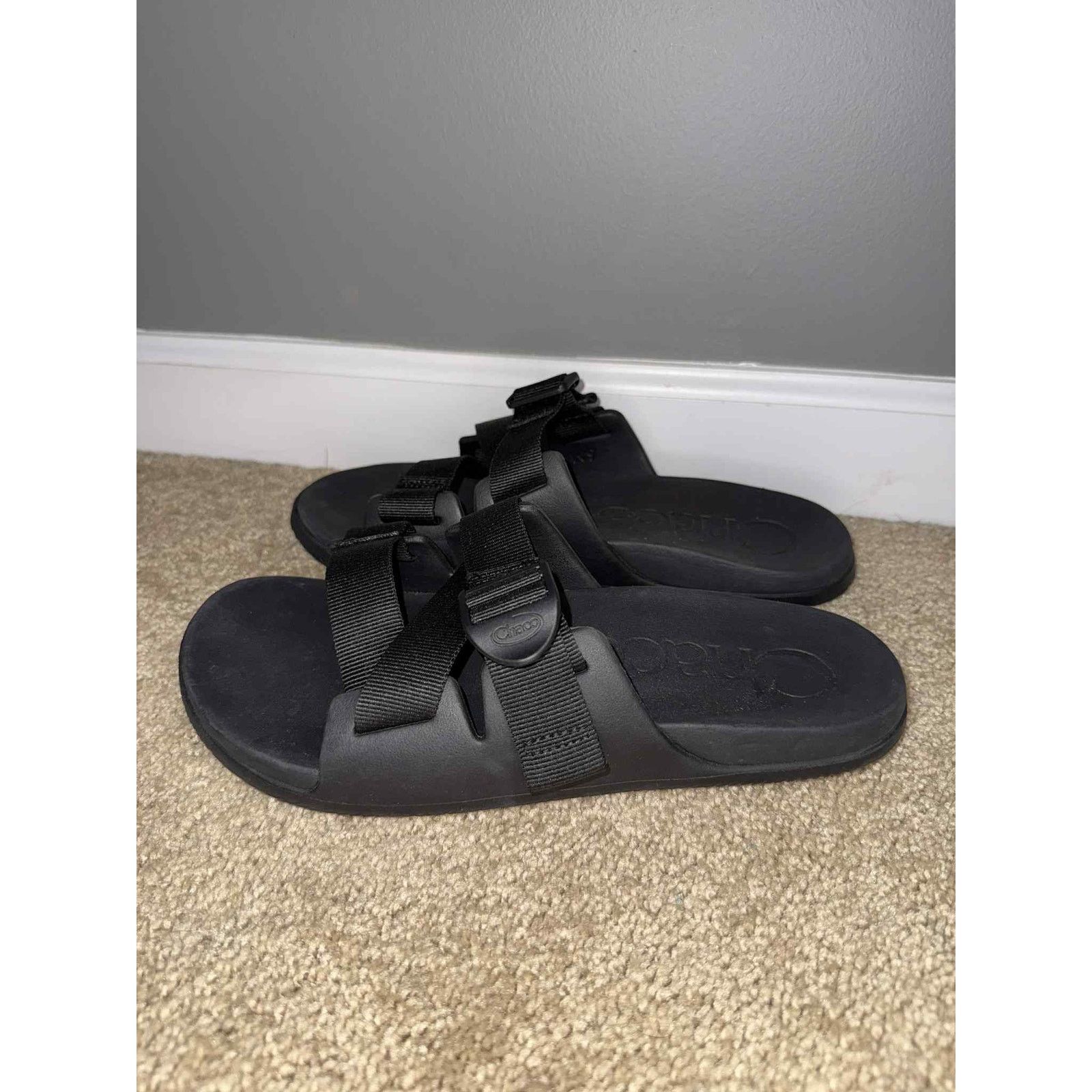 Chaco Chaco Chillos Slide Sandals Black Women's Size W9 Size US 9 / IT 39 - 4 Thumbnail