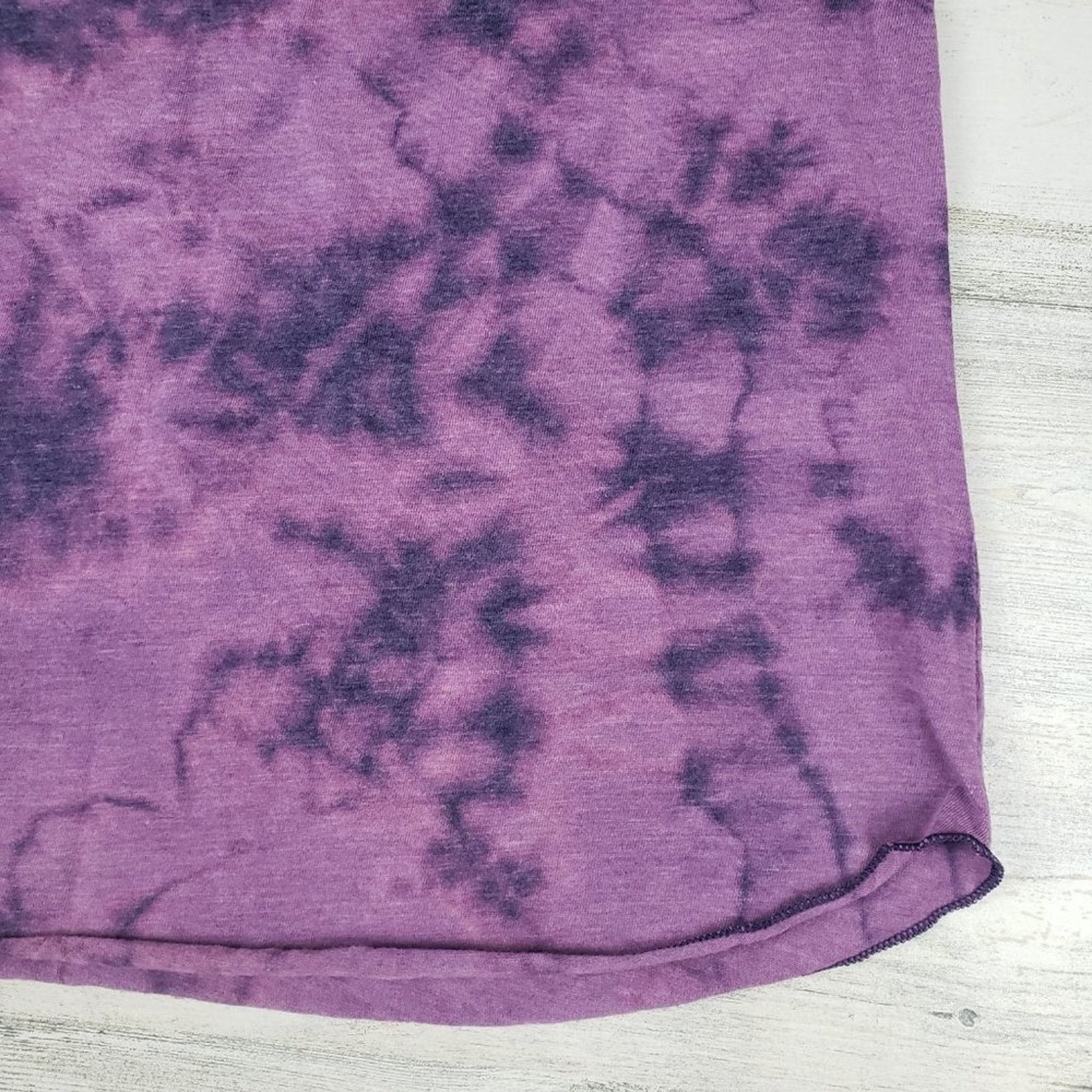 American Apparel NWOT American Apparel Purple Bleach Tie Dye Tank Top XS Size XS / US 0-2 / IT 36-38 - 4 Thumbnail
