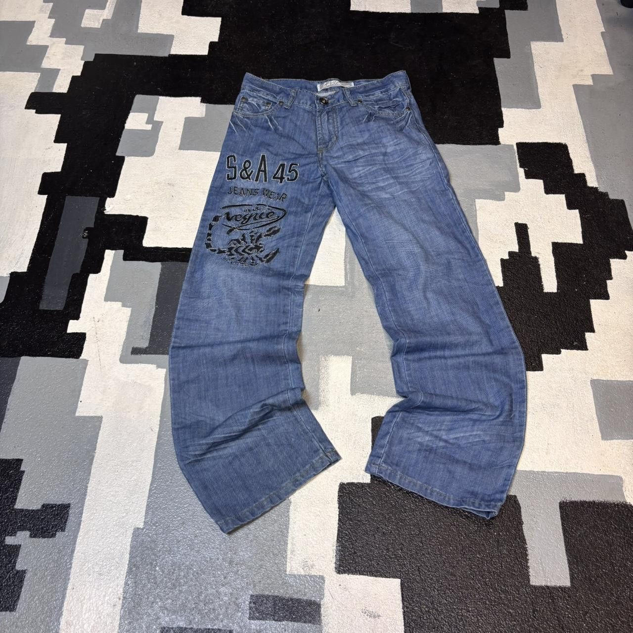 Japanese Brand × Vintage Archive style jeans Size US 29 - 1 Thumbnail