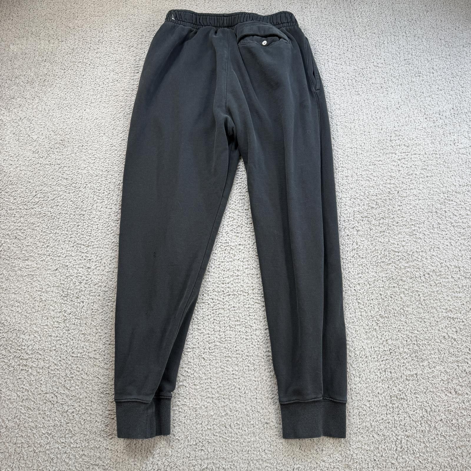 Nike Nike Fleece Jogger Sweatpants Mens M Black Embroidered Logo Size US 32 / EU 48 - 2 Thumbnail