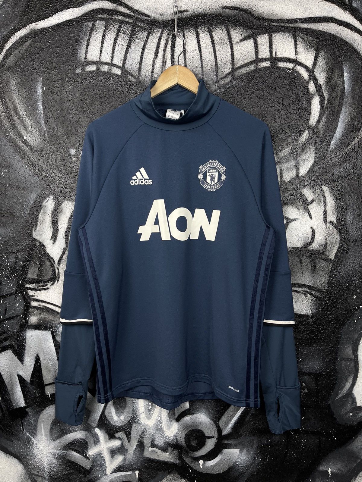 Adidas Adidas Manchester United Training Football Jersey Size L Size US L / EU 52-54 / 3 - 3 Thumbnail
