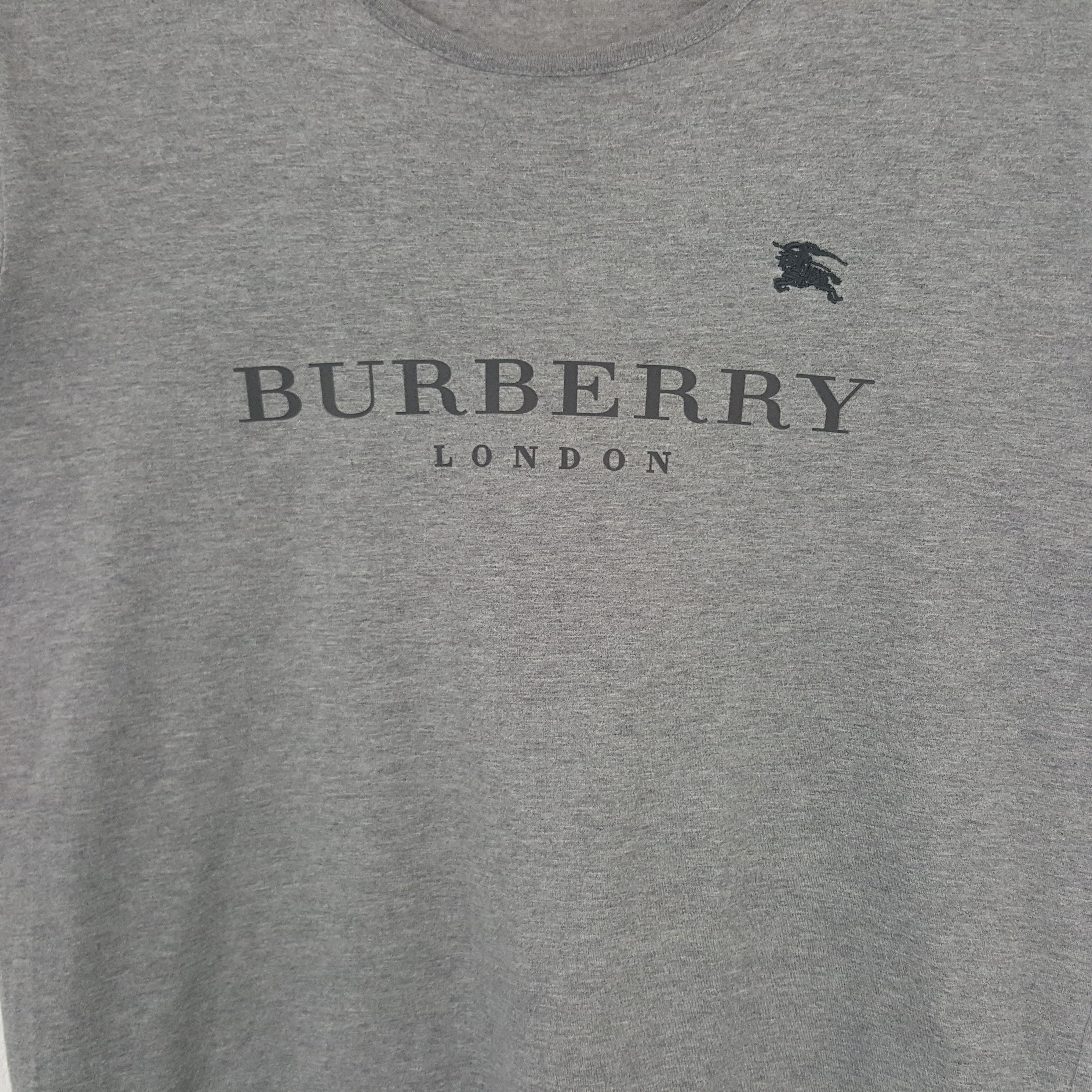 Burberry × Vintage Vintage Burberry London Black Label Tshirt C276N79 Size US L / EU 52-54 / 3 - 2 Thumbnail