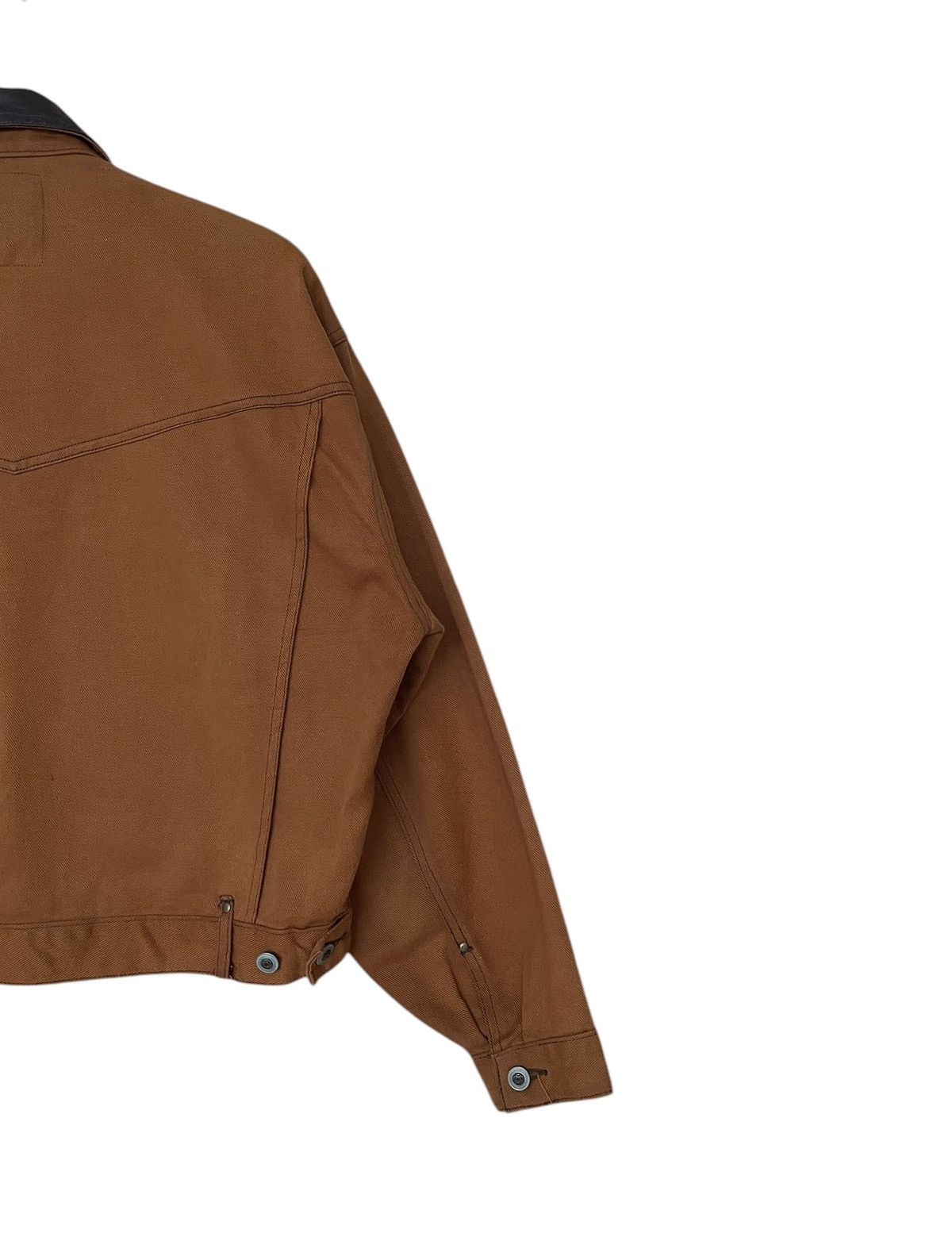 Vintage Vintage Brand Impressive Trucker Leather Collar 1990s Size US L / EU 52-54 / 3 - 8 Thumbnail