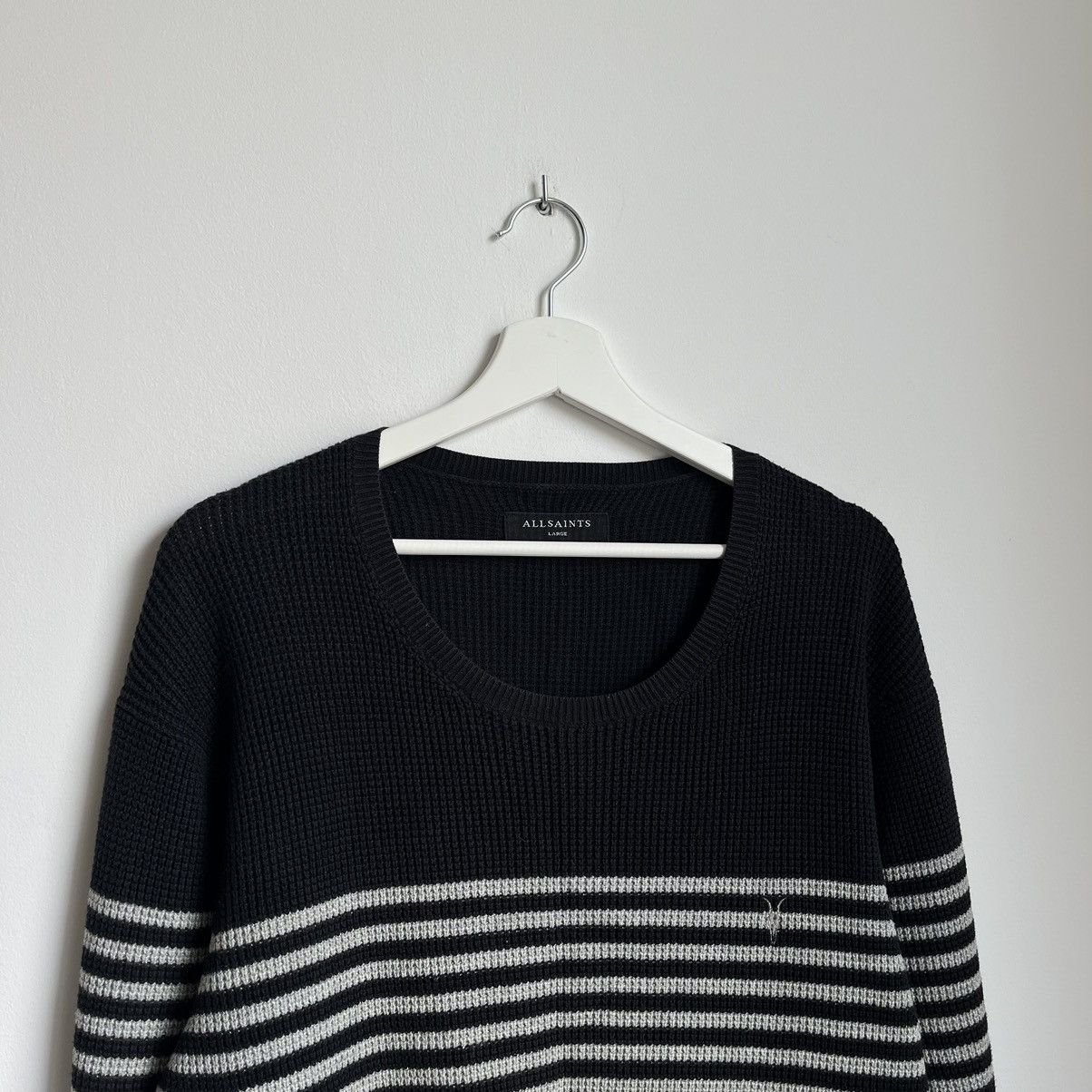 Allsaints AllSaints Black Sweater Size L Size US L / EU 52-54 / 3 - 2 Thumbnail